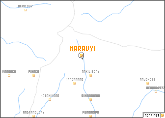 map of Maravy I