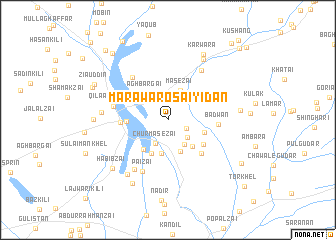 map of Marāwaro Saiyidān
