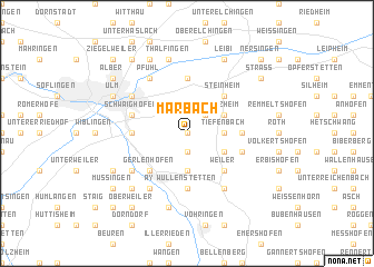 map of Marbach