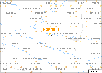 map of Marbaix