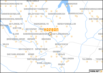 map of Marbān