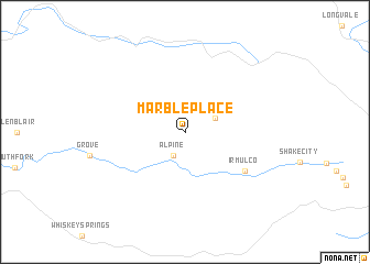 map of Marble Place