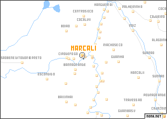map of Marçal I