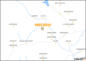 map of Marcarivi