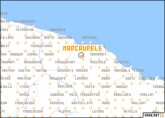 map of Marc Aurèle