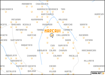 map of Marcavi