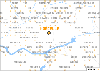 map of Marcelle