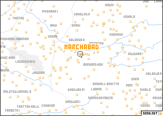 map of Mārchābād