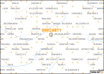 map of Marchaty