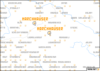 map of Marchhäuser