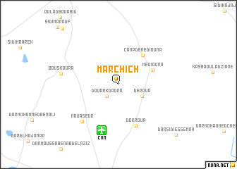 map of Marchich