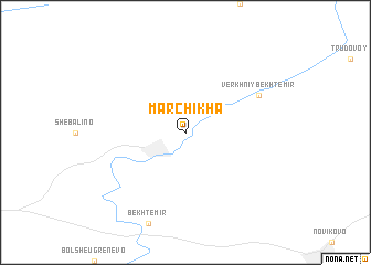 map of Marchikha