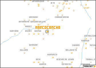 map of Marcocancha