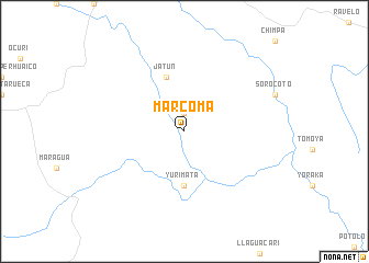map of Marcoma