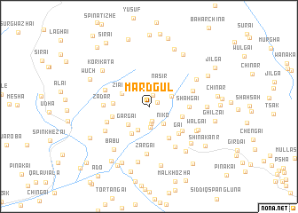 map of Mard Gul