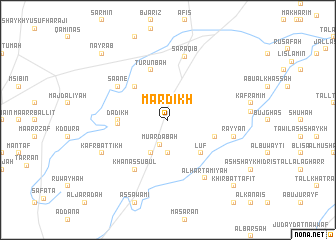 map of Mardīkh