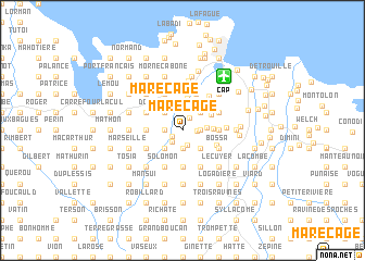 map of Marécage