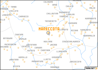 map of Mareccota