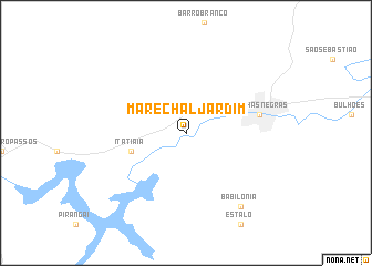 map of Marechal Jardim