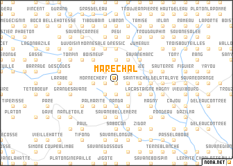 map of Maréchal