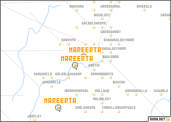 map of Mareerta