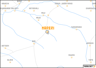 map of Mareri