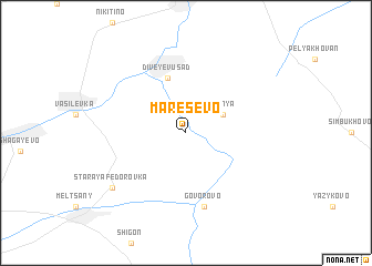 map of Maresevo