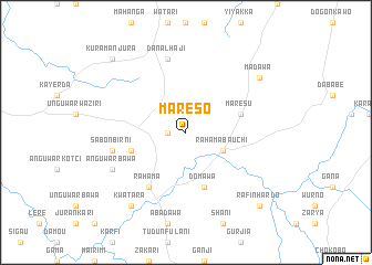 map of Mareso