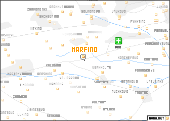 map of Marfino