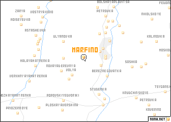 map of Marfino