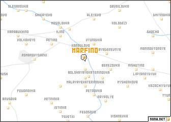 map of Marfino