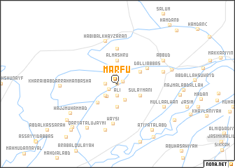 map of Marfū‘