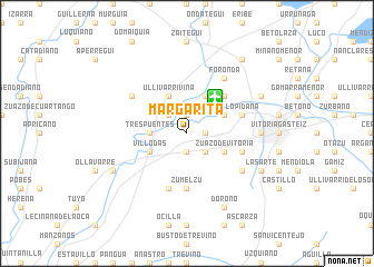 map of Margarita