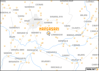 map of Margasari