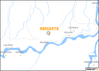 map of Margento