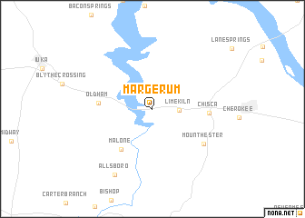 map of Margerum