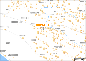 map of Margete