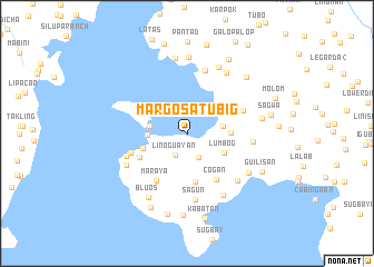 map of Margosatubig