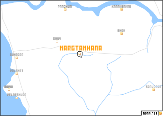 map of Mārg Tāmhana