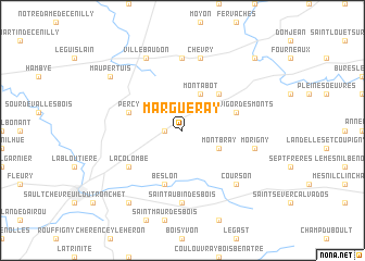 map of Margueray