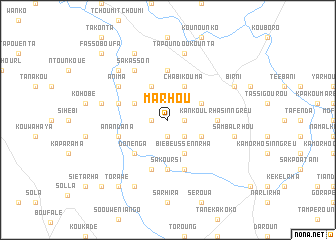 map of Marhou