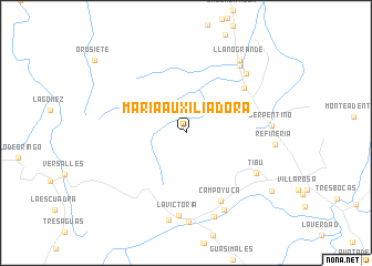 map of María Auxiliadora