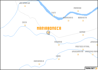 map of Maria Boneca