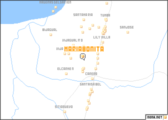 map of Maria Bonita