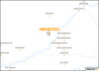 map of Maria Cruz