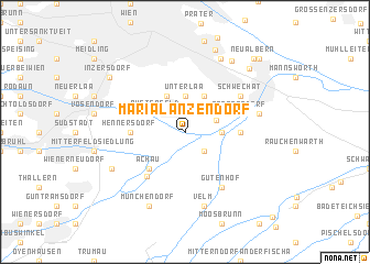 map of Maria Lanzendorf