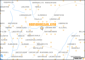 map of María Magdalena