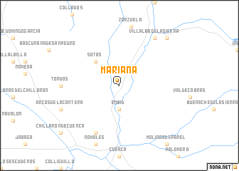 map of Mariana