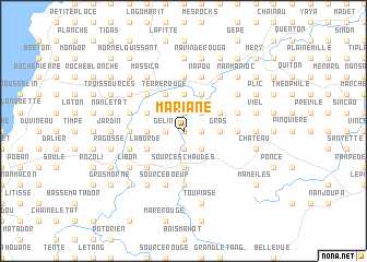 map of Mariane