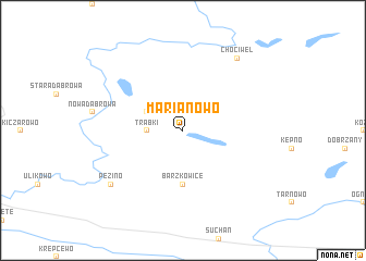map of Marianowo
